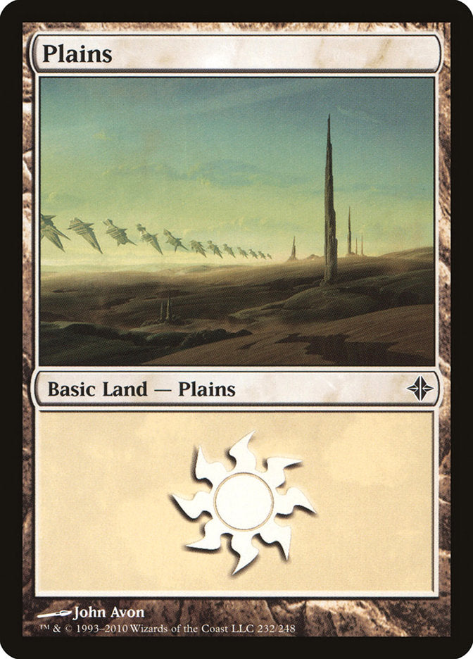 Plains (232) [Rise of the Eldrazi] | Good Games Modbury