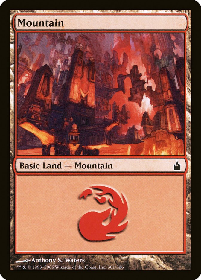 Mountain (301) [Ravnica: City of Guilds] | Good Games Modbury