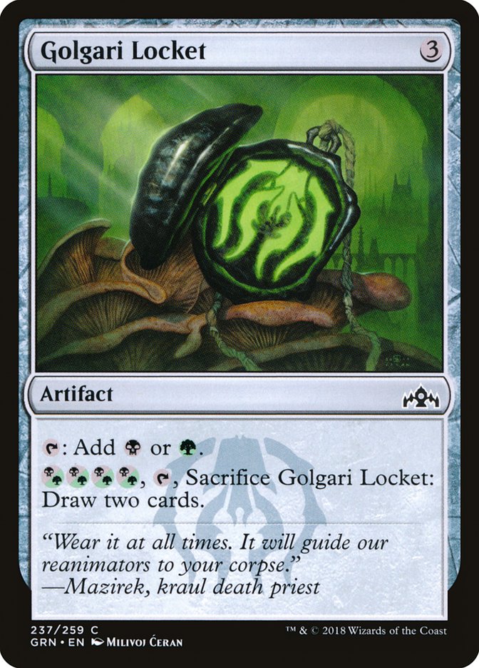 Golgari Locket [Guilds of Ravnica] | Good Games Modbury