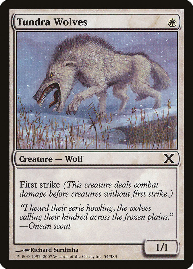 Tundra Wolves [Tenth Edition] | Good Games Modbury