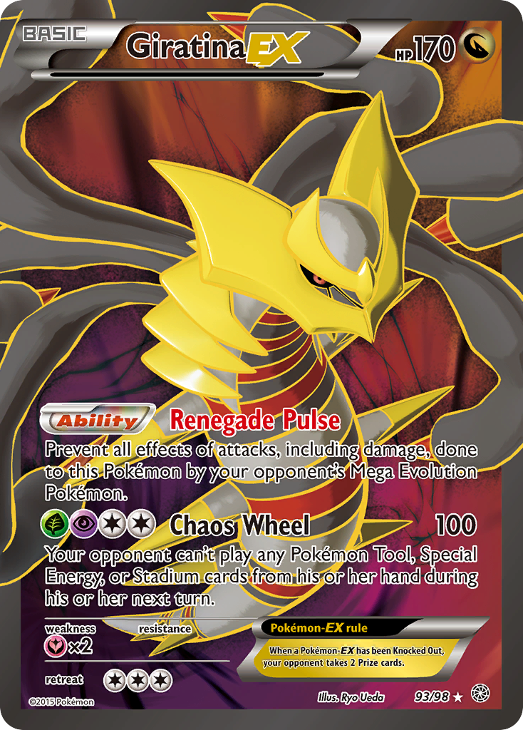 Giratina EX (93/98) [XY: Ancient Origins] | Good Games Modbury