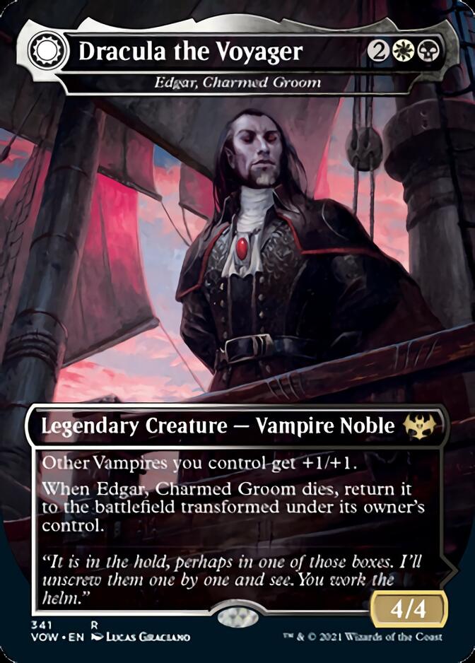 Edgar, Charmed Groom // Edgar Markov's Coffin - Dracula the Voyager // Casket of Native Earth [Innistrad: Crimson Vow] | Good Games Modbury