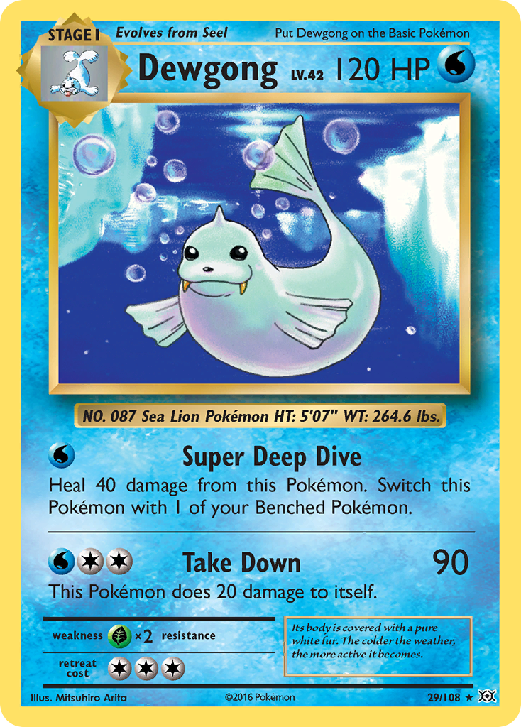 Dewgong (29/108) [XY: Evolutions] | Good Games Modbury