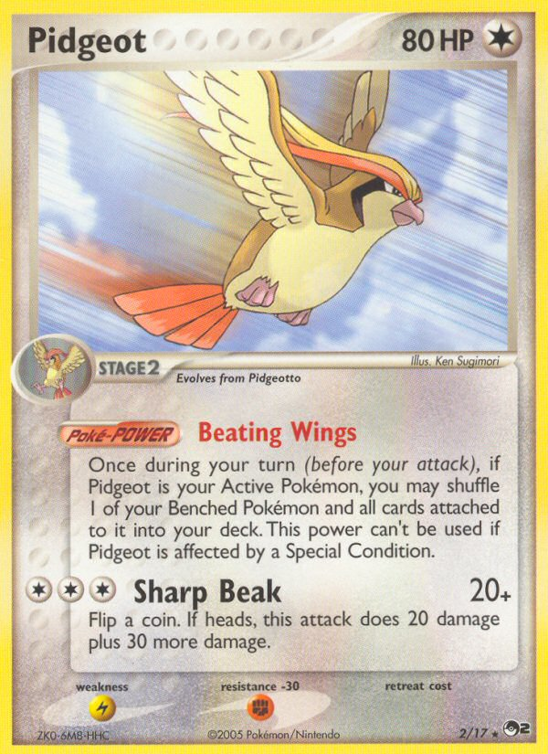 Pidgeot (2/17) [POP Series 2] | Good Games Modbury