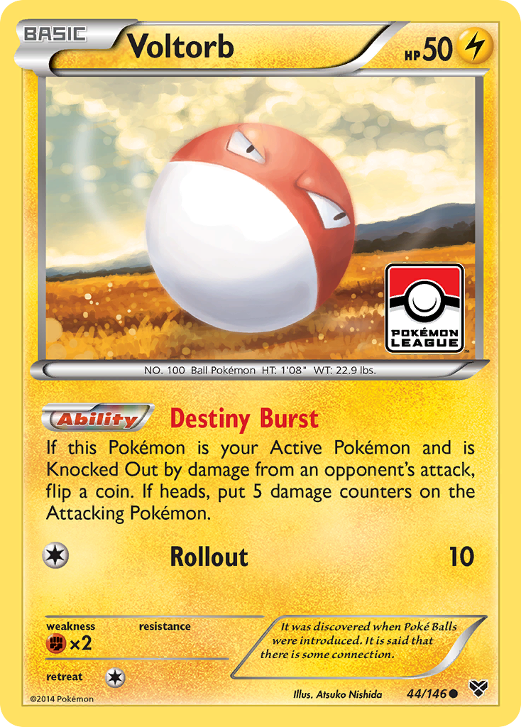 Voltorb (44/146) [XY: Base Set] | Good Games Modbury