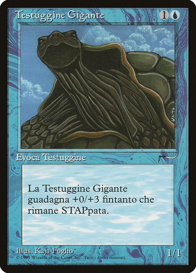 Giant Tortoise (Italian) - "Testuggine Gigante" [Rinascimento] | Good Games Modbury