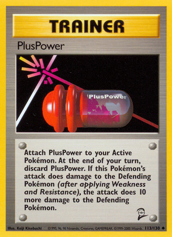 PlusPower (113/130) [Base Set 2] | Good Games Modbury