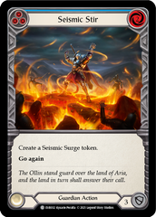 Seismic Stir (Blue) [EVR032] (Everfest)  1st Edition Rainbow Foil | Good Games Modbury