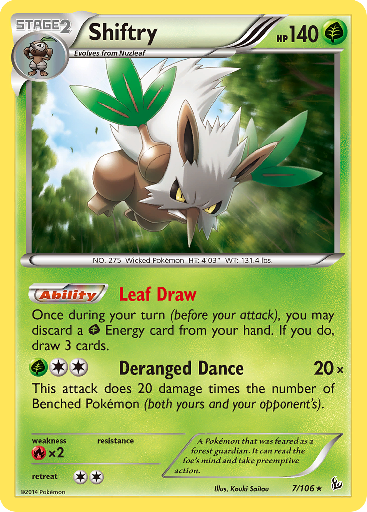 Shiftry (7/106) [XY: Flashfire] | Good Games Modbury