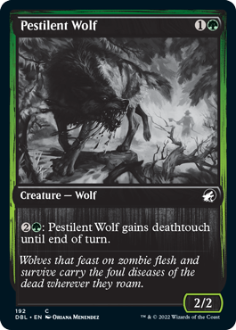 Pestilent Wolf [Innistrad: Double Feature] | Good Games Modbury