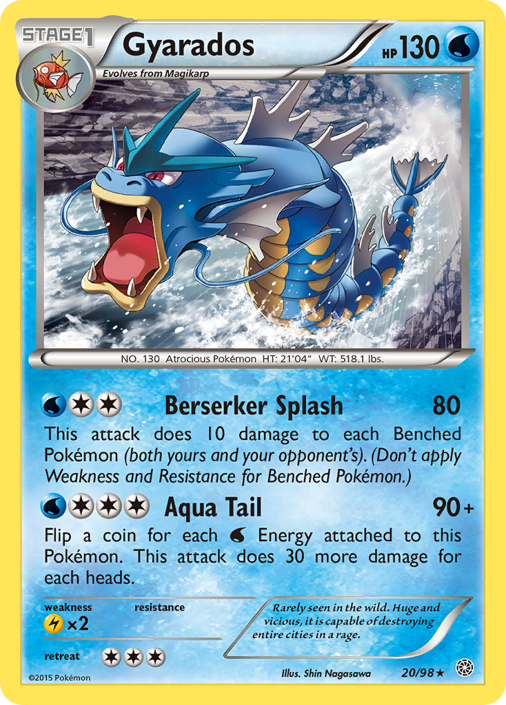 Gyarados (20/98) [XY: Ancient Origins] | Good Games Modbury