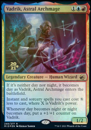 Vadrik, Astral Archmage [Innistrad: Midnight Hunt Prerelease Promos] | Good Games Modbury