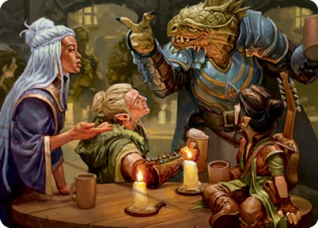 You Meet in a Tavern Art Card [Dungeons & Dragons: Adventures in the Forgotten Realms Art Series] | Good Games Modbury