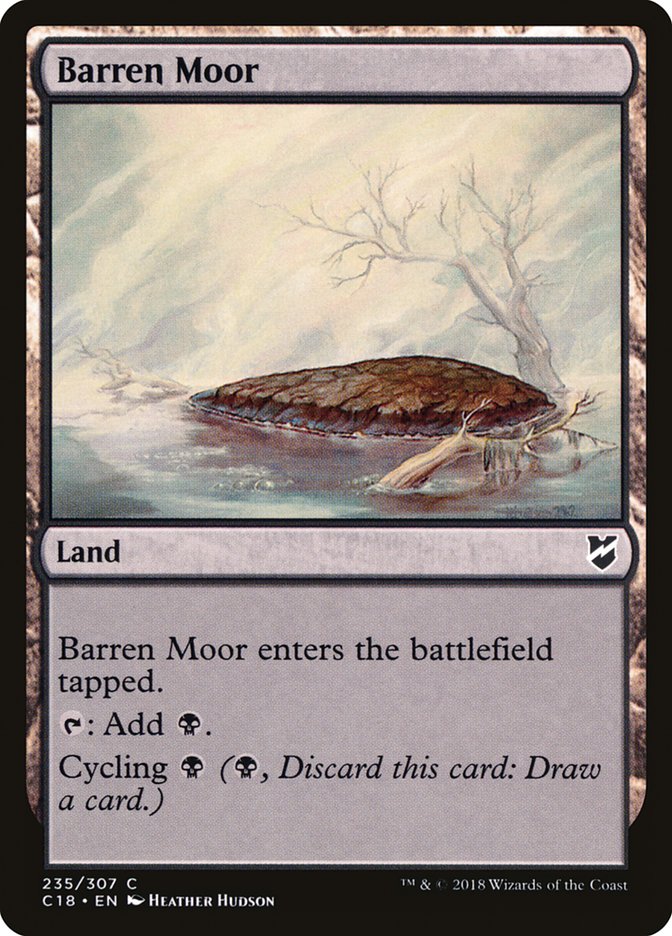 Barren Moor [Commander 2018] | Good Games Modbury