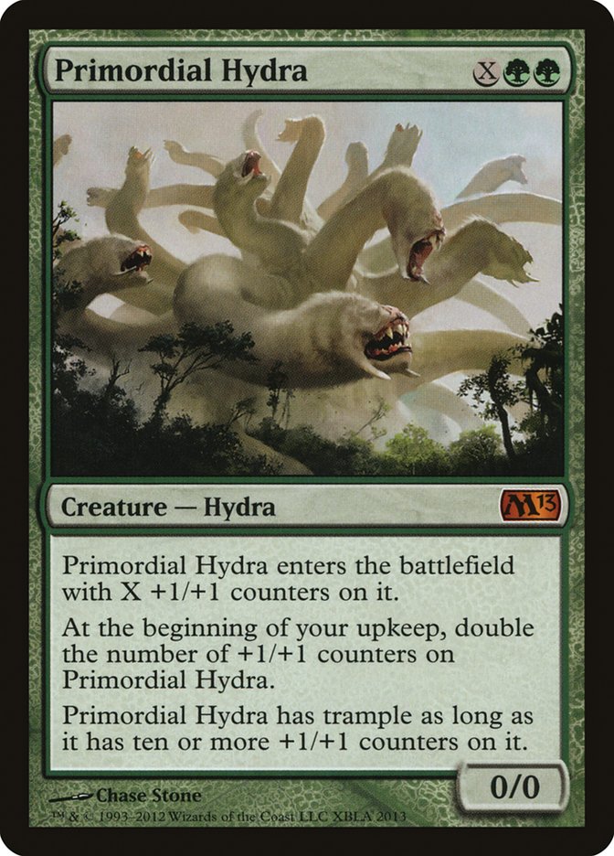 Primordial Hydra (Duels of the Planeswalkers Promos) [Duels of the Planeswalkers Promos 2012] | Good Games Modbury