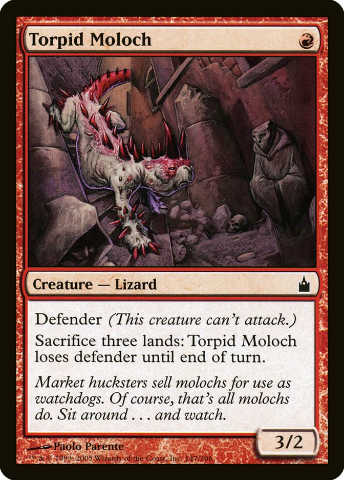 Torpid Moloch [Ravnica: City of Guilds] | Good Games Modbury