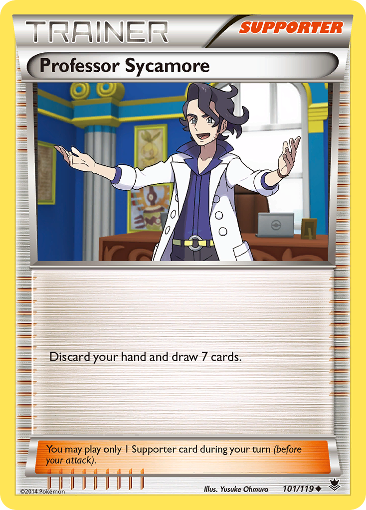 Professor Sycamore (101/119) [XY: Phantom Forces] | Good Games Modbury