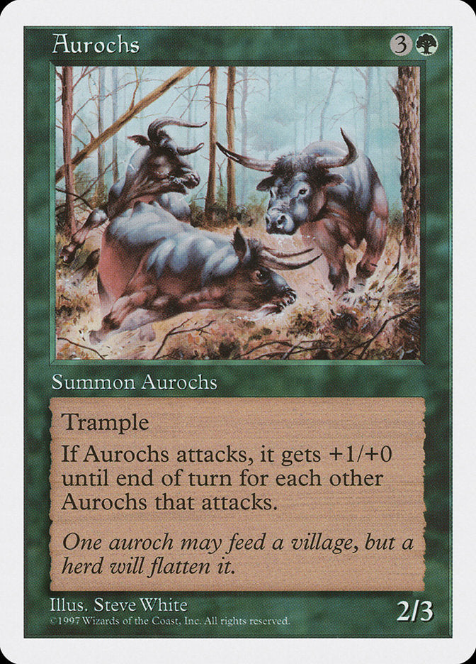 Aurochs [Fifth Edition] | Good Games Modbury