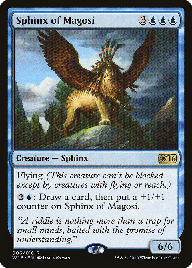 Sphinx of Magosi [Welcome Deck 2016] | Good Games Modbury