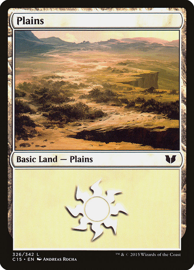 Plains (326) [Commander 2015] | Good Games Modbury