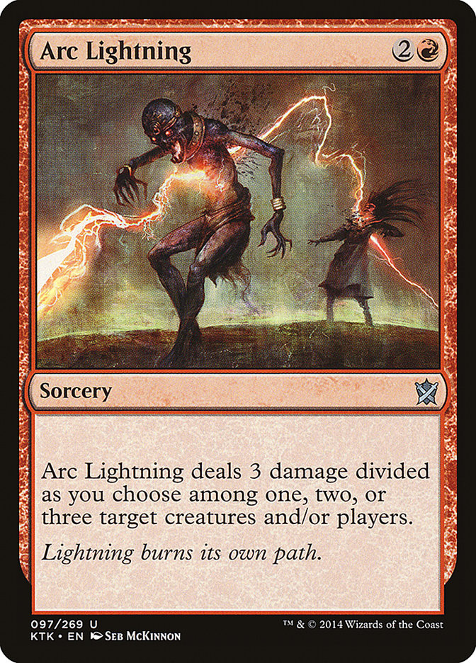 Arc Lightning [Khans of Tarkir] | Good Games Modbury