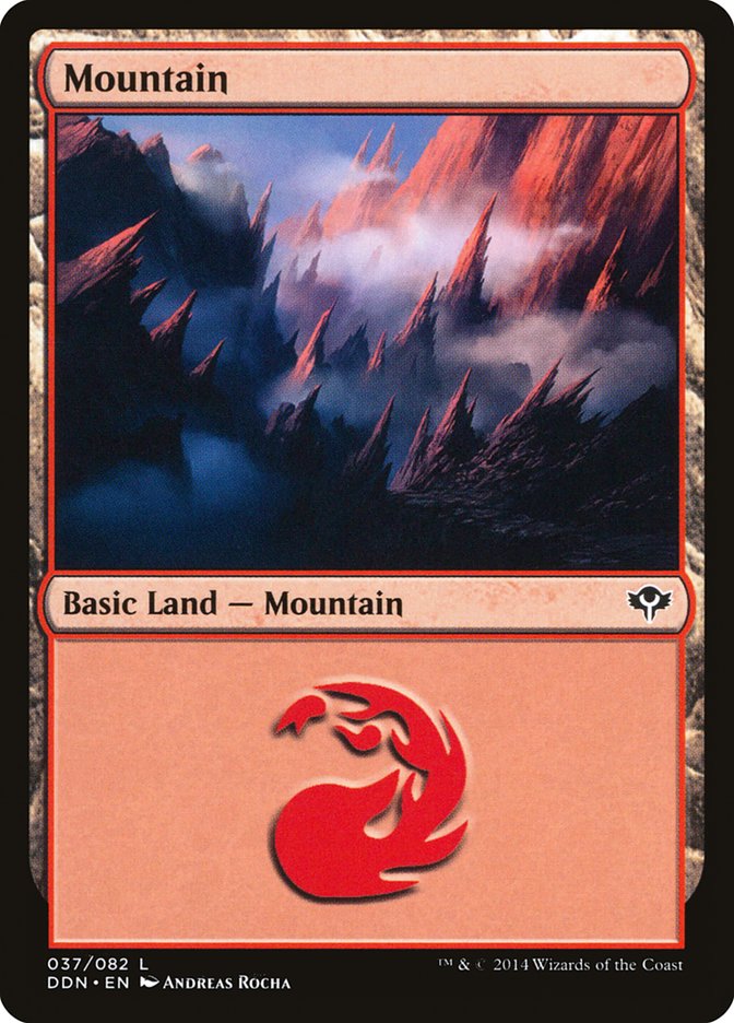 Mountain (37) [Duel Decks: Speed vs. Cunning] | Good Games Modbury