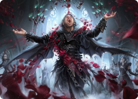 Bloodsoaked Reveler Art Card [Innistrad: Crimson Vow Art Series] | Good Games Modbury