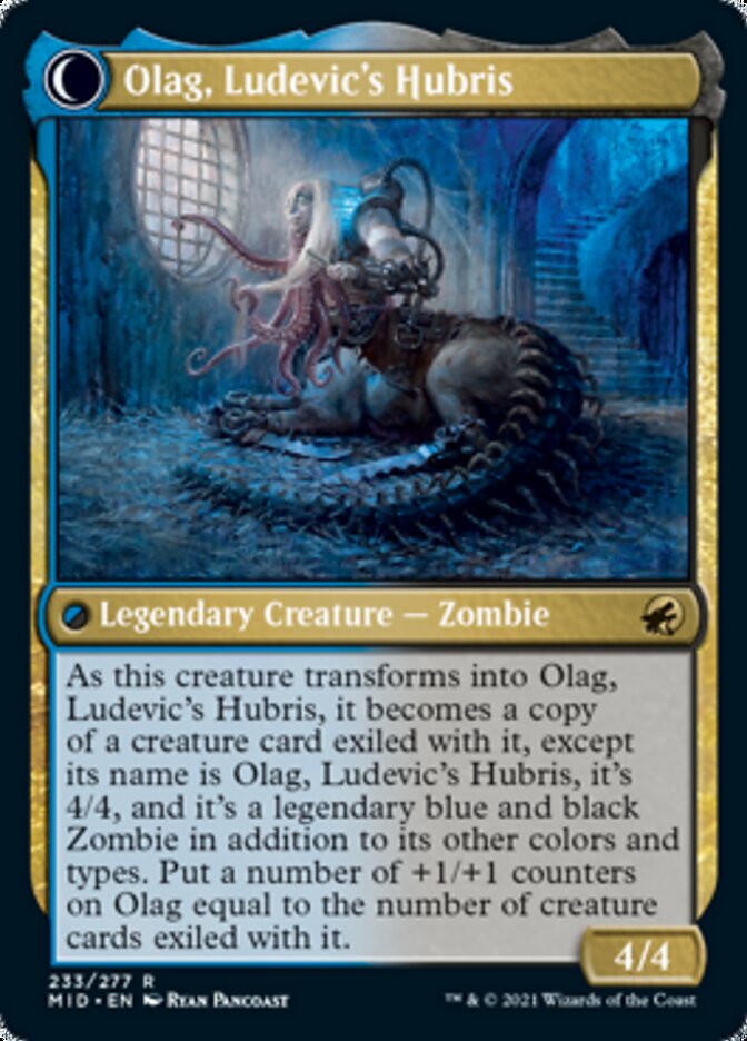 Ludevic, Necrogenius // Olag, Ludevic's Hubris [Innistrad: Midnight Hunt] | Good Games Modbury