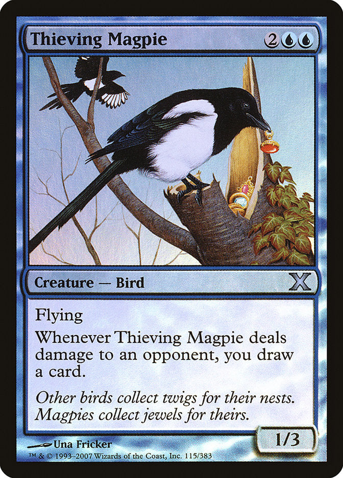 Thieving Magpie (Premium Foil) [Tenth Edition] | Good Games Modbury