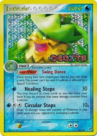 Ludicolo (10/107) (Stamped) [EX: Deoxys] | Good Games Modbury