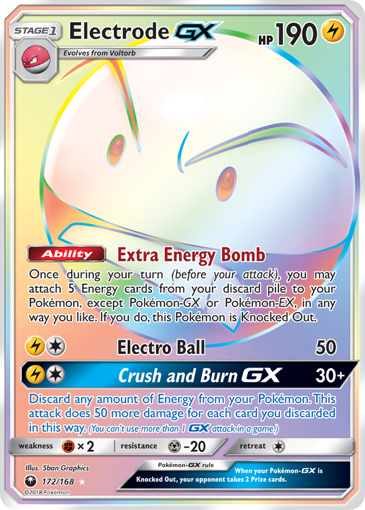 Electrode GX (172/168) [Sun & Moon: Celestial Storm] | Good Games Modbury