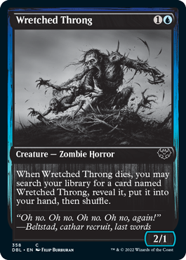 Wretched Throng [Innistrad: Double Feature] | Good Games Modbury
