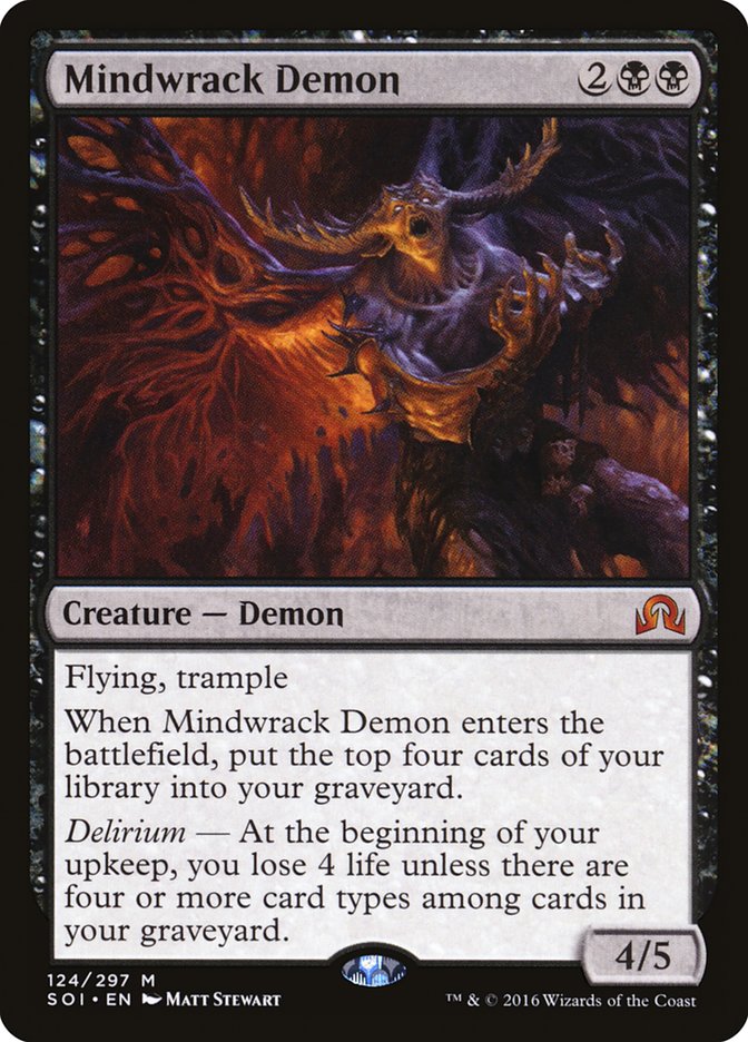 Mindwrack Demon [Shadows over Innistrad] | Good Games Modbury