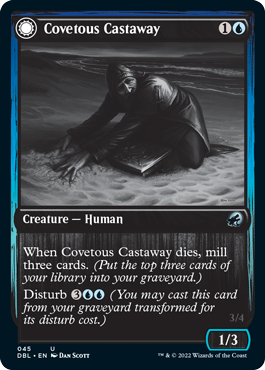 Covetous Castaway // Ghostly Castigator [Innistrad: Double Feature] | Good Games Modbury