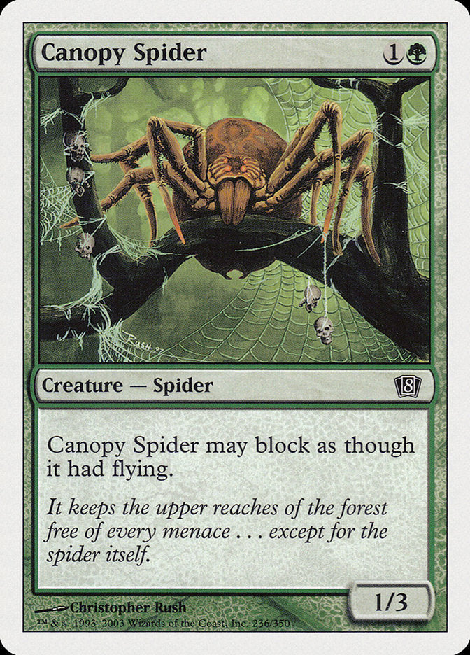 Canopy Spider [Eighth Edition] | Good Games Modbury