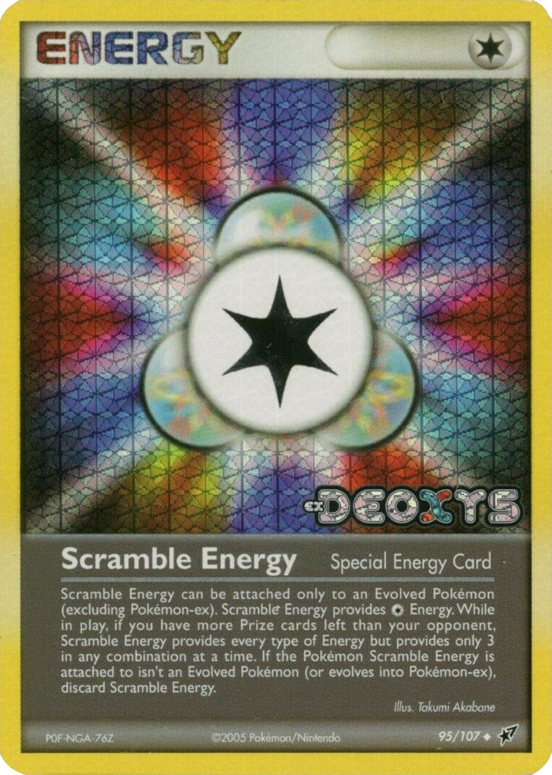 Scramble Energy (95/107) (Stamped) [EX: Deoxys] | Good Games Modbury