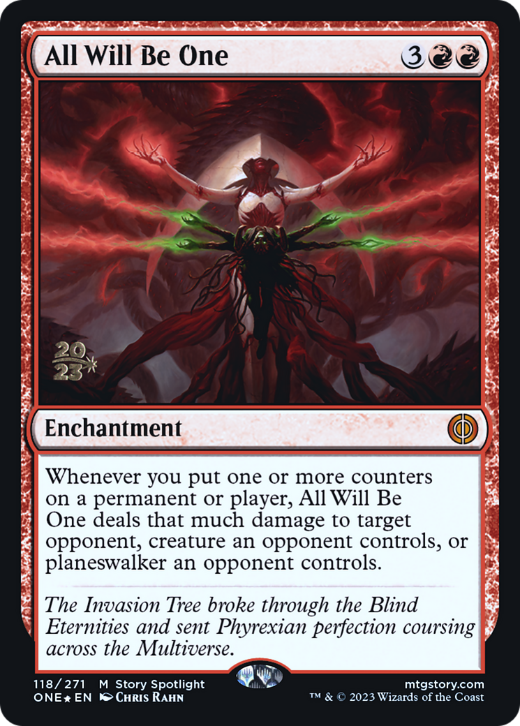 All Will Be One [Phyrexia: All Will Be One Prerelease Promos] | Good Games Modbury