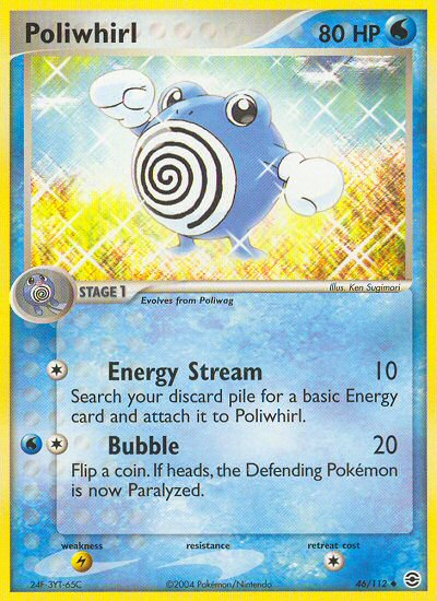 Poliwhirl (46/112) [EX: FireRed & LeafGreen] | Good Games Modbury