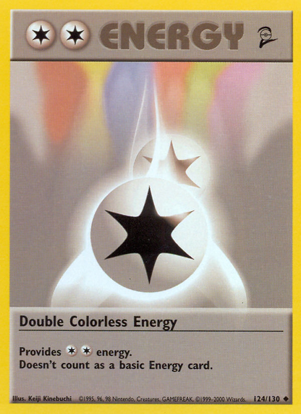 Double Colorless Energy (124/130) [Base Set 2] | Good Games Modbury