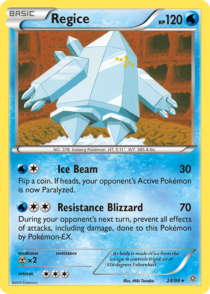 Regice (24/98) [XY: Ancient Origins] | Good Games Modbury