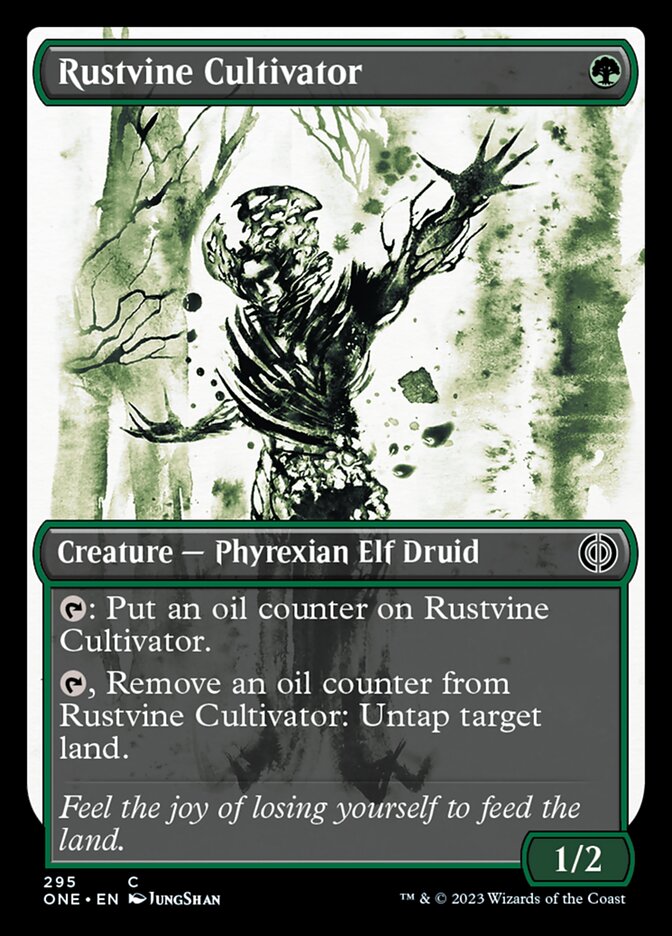 Rustvine Cultivator (Showcase Ichor) [Phyrexia: All Will Be One] | Good Games Modbury