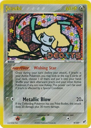 Jirachi (9/107) (Stamped) [EX: Deoxys] | Good Games Modbury