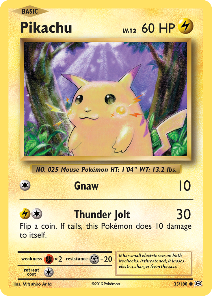 Pikachu (35/108) [XY: Evolutions] | Good Games Modbury