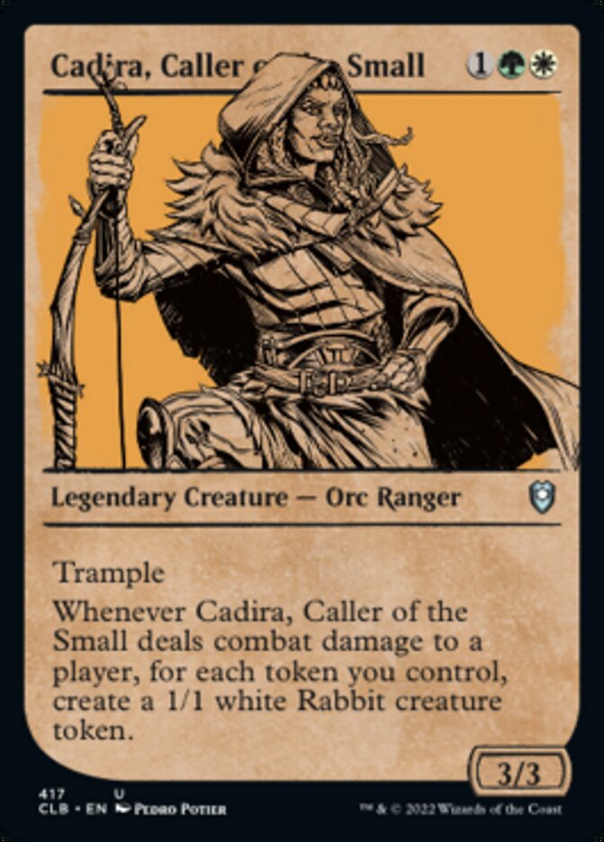 Cadira, Caller of the Small (Showcase) [Commander Legends: Battle for Baldur's Gate] | Good Games Modbury