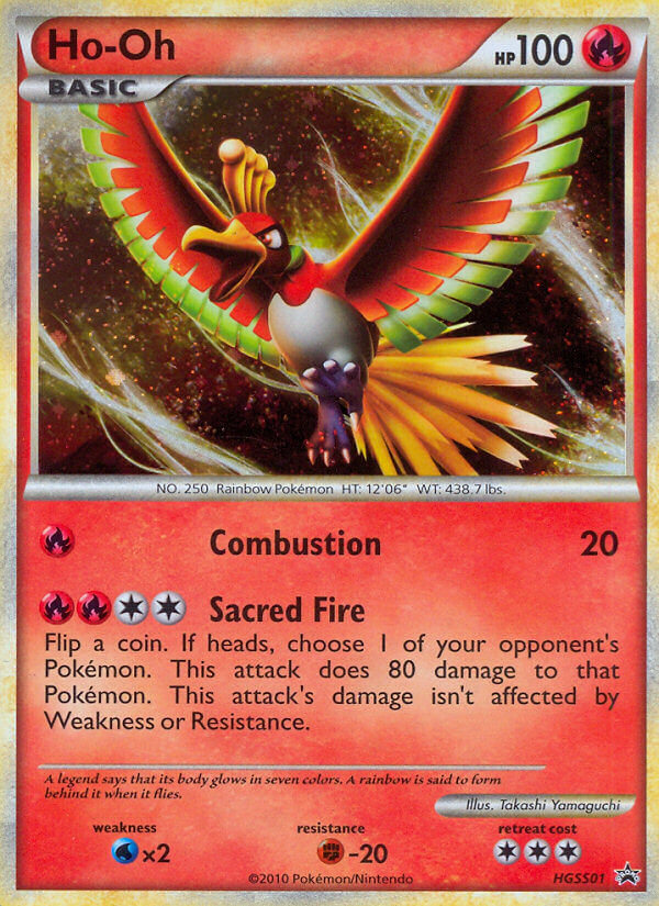 Ho-Oh (HGSS01) [HeartGold & SoulSilver: Black Star Promos] | Good Games Modbury