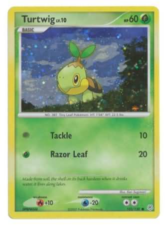 Turtwig (103/130) (Cosmos Holofoil) [Diamond & Pearl: Base Set] | Good Games Modbury