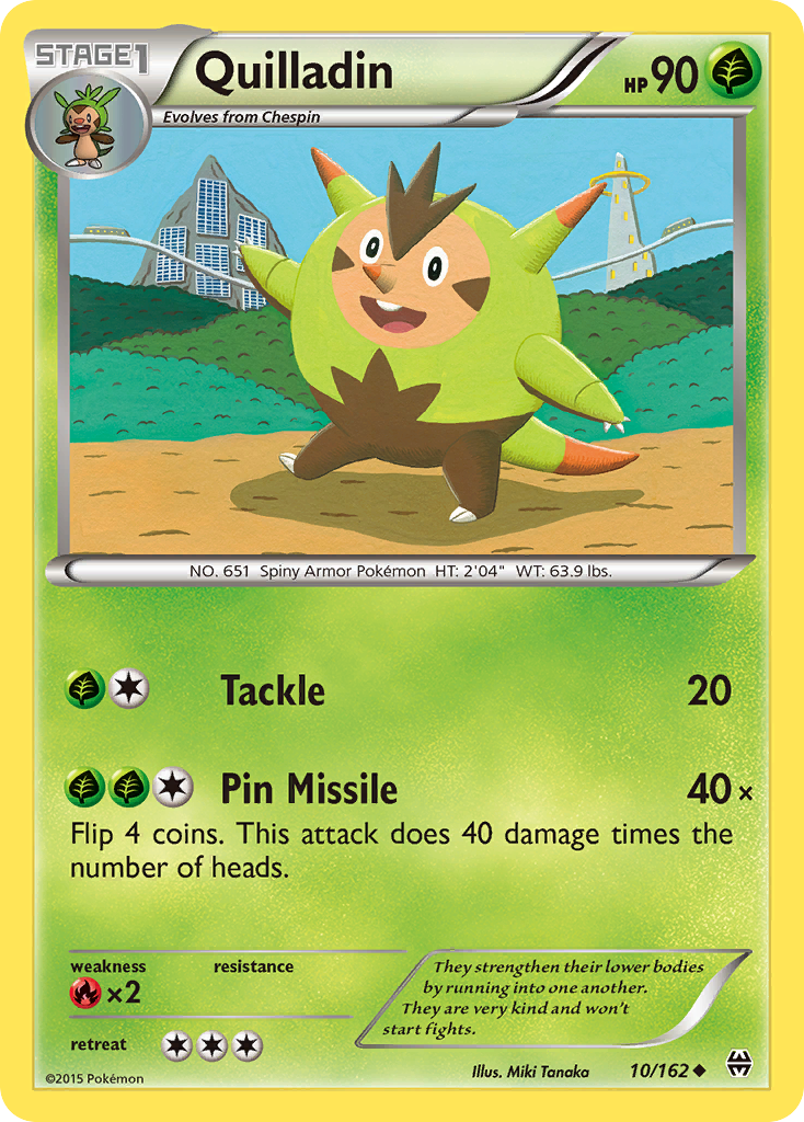 Quilladin (10/162) [XY: BREAKthrough] | Good Games Modbury