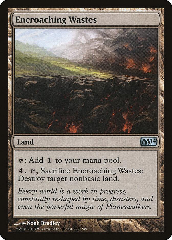 Encroaching Wastes [Magic 2014] | Good Games Modbury