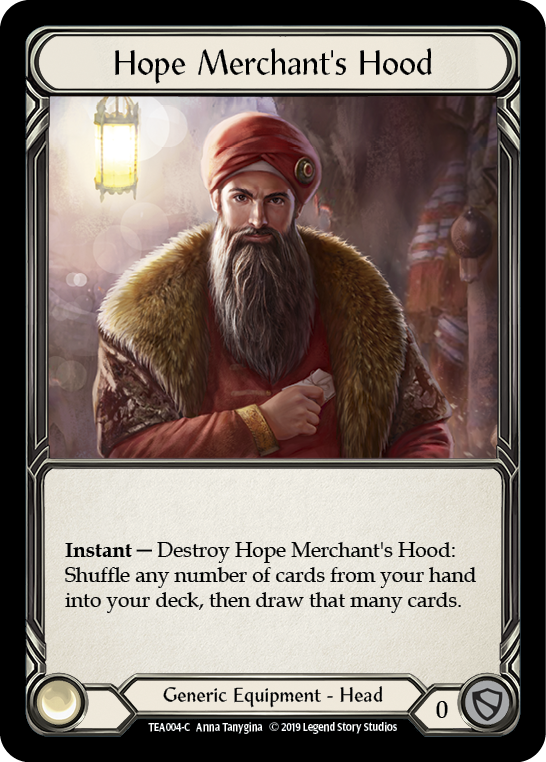 Hope Merchant's Hood [TEA004-C] (Dorinthea Hero Deck)  1st Edition Normal | Good Games Modbury