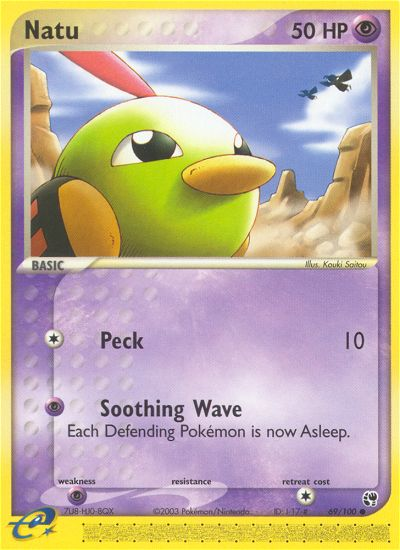 Natu (69/100) [EX: Sandstorm] | Good Games Modbury